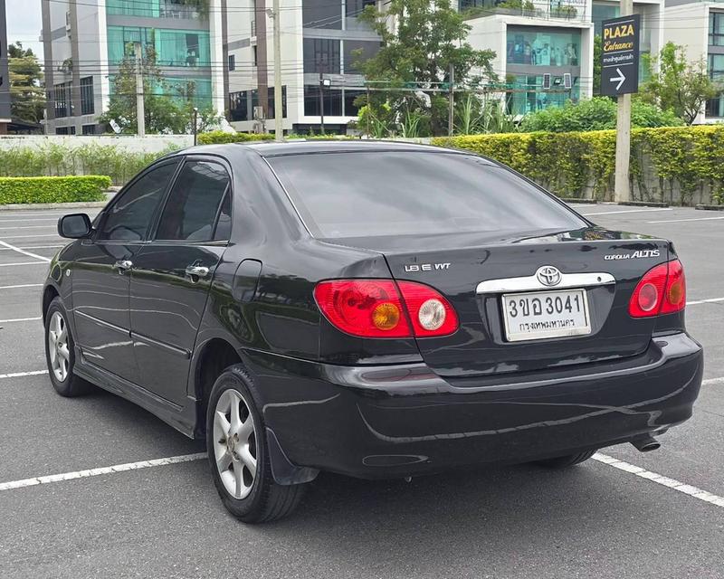 (แจ้งรหัสรถ QT3041) Toyota Altis หน้าหมู 1.6 E เกียร์ Auto เบนซิน ปี2003 รูปที่ 5