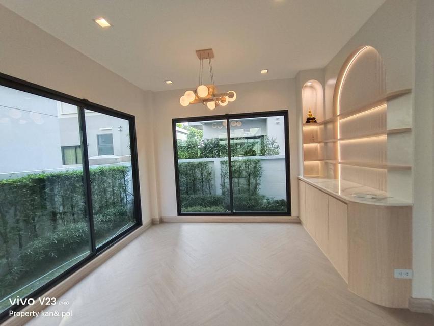 🏡 ขายบ้านเดี่ยว 2 ชั้น บางกอก บูเลอวาร์ด พระราม 5 บ้านใหม่ไม่เคยเข้าอยู่ ตกแต่งเฟอร์บิ้วอินเรียบร้อยแล้ว 20