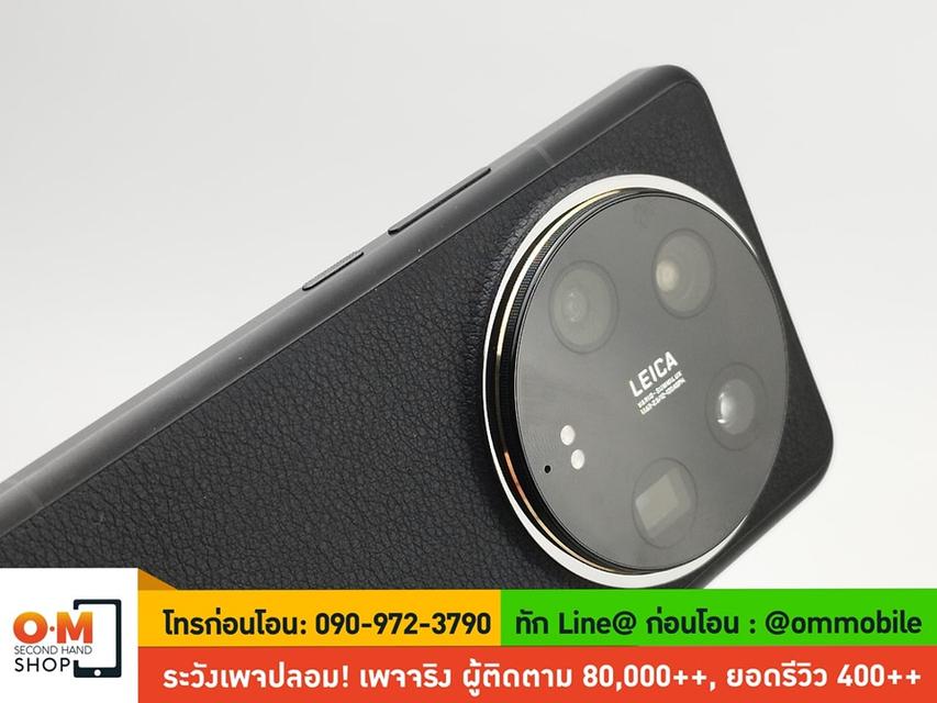 ขาย/แลก Xiaomi 14 Ultra 16/512 Black ศูนย์ไทย ประกันศูนย์ 2 ปี สภาพสวยมาก แท้ ครบกล่อง เพียง 33,990 บาท 3