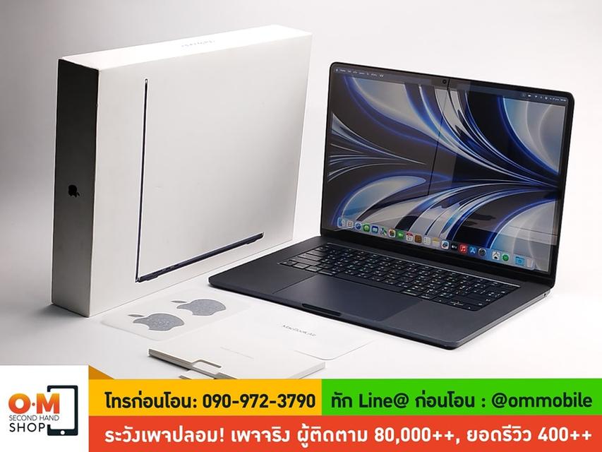 ขาย/แลก Macbook Air 15 inch M2 /Midnight/ Ram8 / SSD256/ CPU10 /GPU8 ศูนย์ไทย ครบกล่อง เพียง 27,990 บาท 1