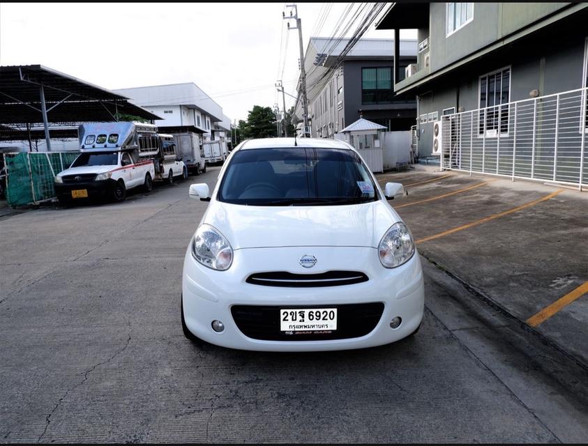 NISSAN MARCH 1.2E ปี 2012 เกียร์ออโต้