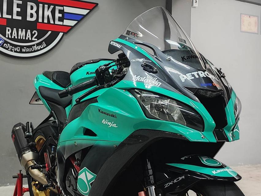 ออกรถวัน3,000 บาท Kawasaki ZX-10R ปี 2016 abs แต่งแน่นๆ เหมือนซื้อของแต่แถมรถ รูปย่อยที่ 3