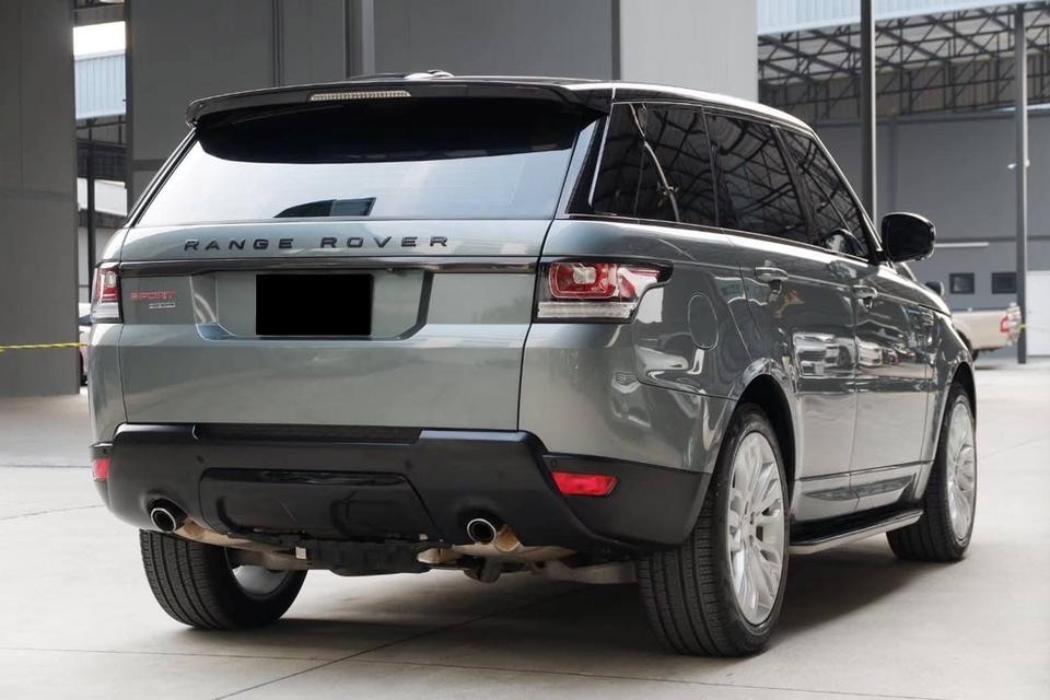 รถเข้าใหม่! Range Rover Sport 3.0 SDV6 HSE ปี 2014 สีเทาเข้มสุดหรู