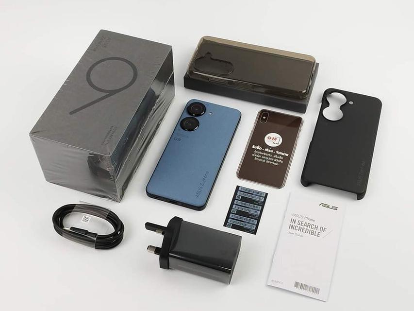 ขาย/แลก Asus Zenfone9 8/128GB สี Blue สภาพสวยมากๆ Snapdragon8+ Gen1 แท้ ครบกล่อง เพียง 21,990 บาท 1