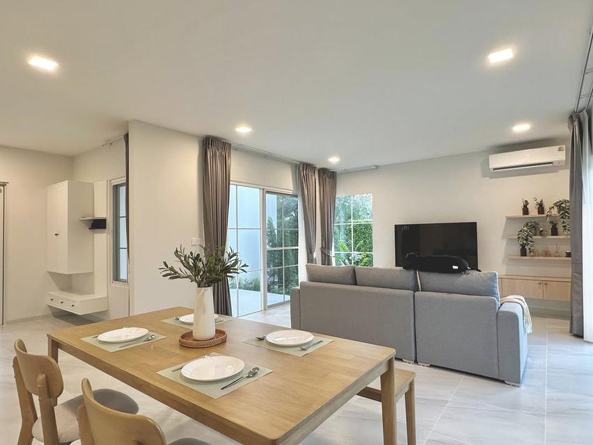 🏡 ให้เช่า บ้านเดี่ยว ม.ชัยพฤกษ์ บางนา กม.15 3 ห้องนอน แปลงมุม 184 ตรม. ใกล้ Mega bangna 2