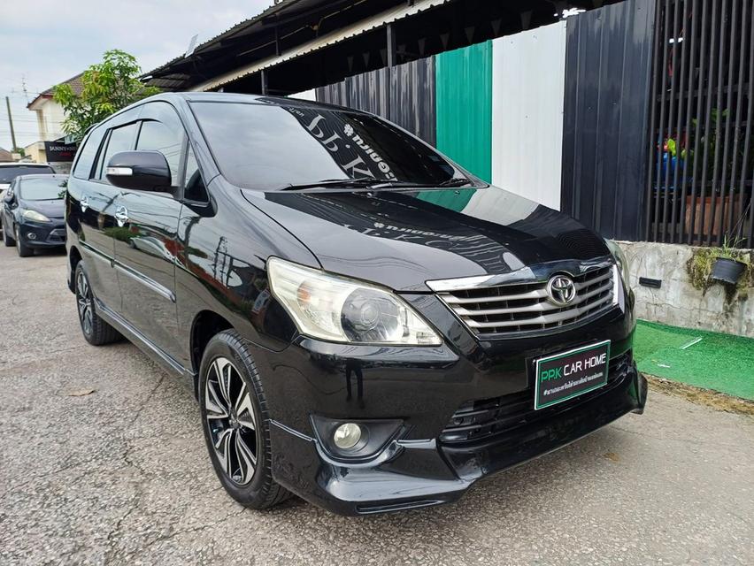 ปี 2014 TOYOTA INNOVA BLACK BROWN V AUTO TOP