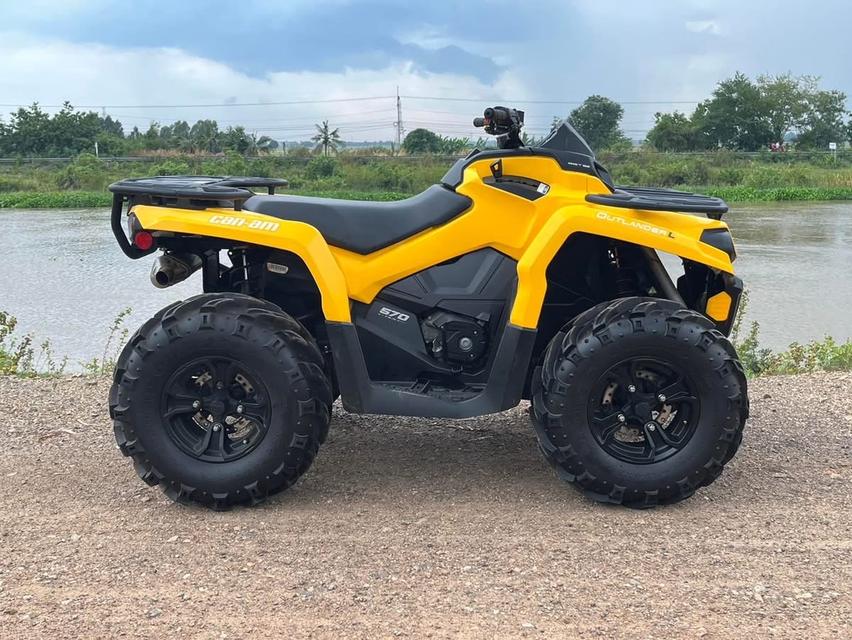 ATV Can Am Outlander 570L สีเหลือง 2