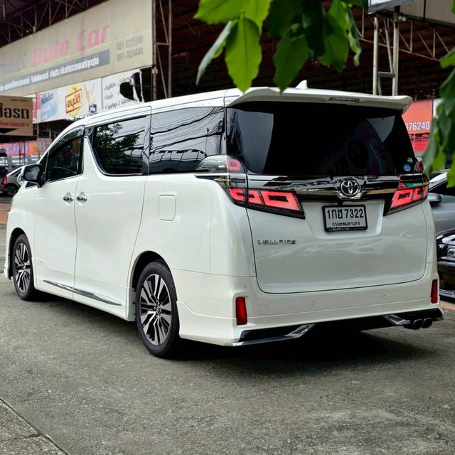 รหัสรถ BAC7322 🔥 รถตู้สุดหรูสาย VIP มาแล้ว! Toyota Vellfire 2.5 Z G Edition ปี 2018 สีขาว สภาพป้ายแดง! 🔥 4