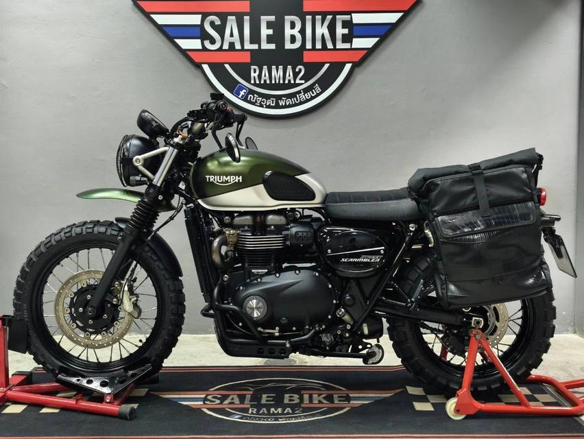 Triumph Street Scrambler 900 ปี 2019 abs ของแต่งครบพร้อมลุยได้เลย รูปที่ 2