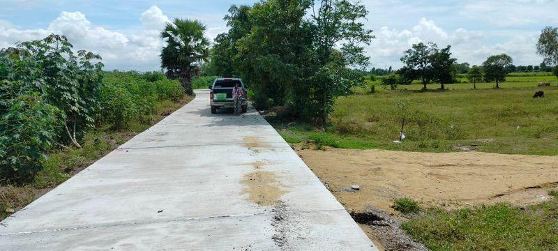 ขายที่ดินเปล่า ทำเลดี ติดถนนปูน ไฟฟ้าถึง จังหวัดสุพรรณบุรี 6