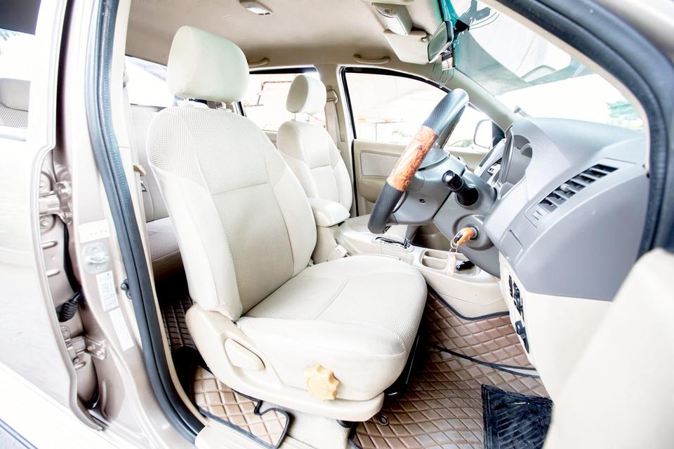 Toyota Vigo Double Cab 4 ประตู 2.5G ดีเซล เกียร์ Auto ปี2009 สีน้ำตาล  11