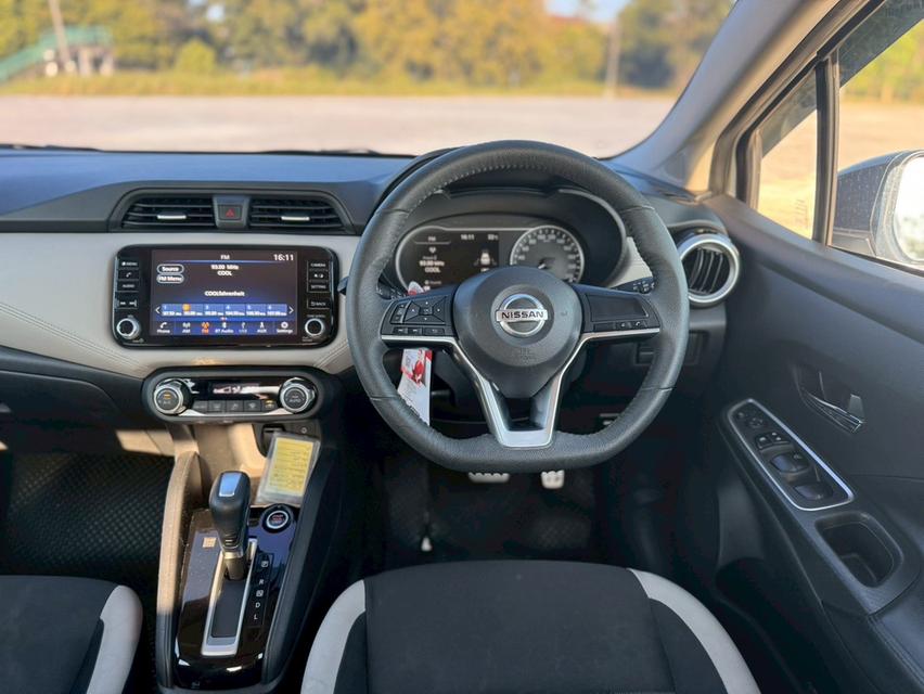 NISSAN ALMERA Sedan 4dr VL TOP  XTRONIC CVT FWD 1.0iTC Y2020. สีขาว เกียร์ออโต้ 15