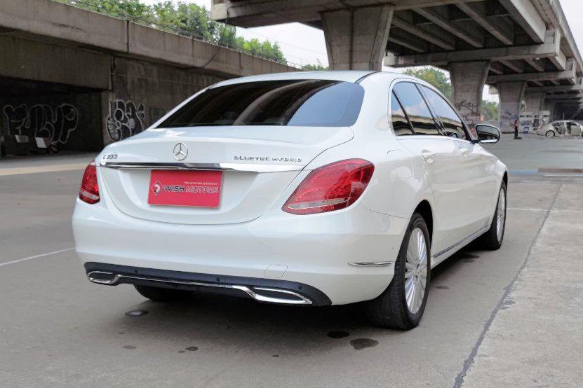 Mercedes-Benz C300 W205 BlueTEC HYBRID Exclusive AT ปี 2015
