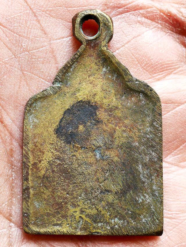 เหรียญหล่อโบราณ พิมพ์แซยิด หลวงปู่รอด วัดบางน้ำวน ปี 2477...เก่า เดิมๆ...สวยแชมป์ รูปที่ 7