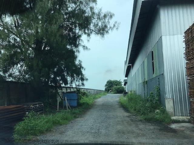 ให้เช่าโรงงาน10ไร่ 5510 ตร.ม. เมืองฉะเชิงเทราถบรรทุกและตู้คอนเทนเนอร์ 40 ฟุตได้ 7