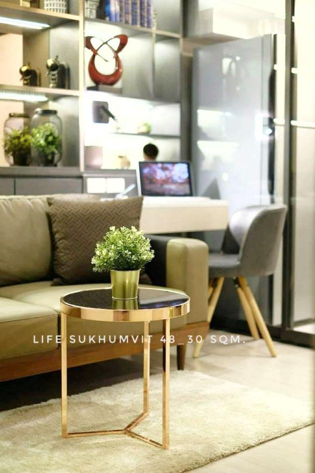 ให้เช่า คอนโด 1 bedroom 1 kitchen with beautiful build-inLife สุขุมวิท 48 30.24 ตรม. near BTS Phrakanong