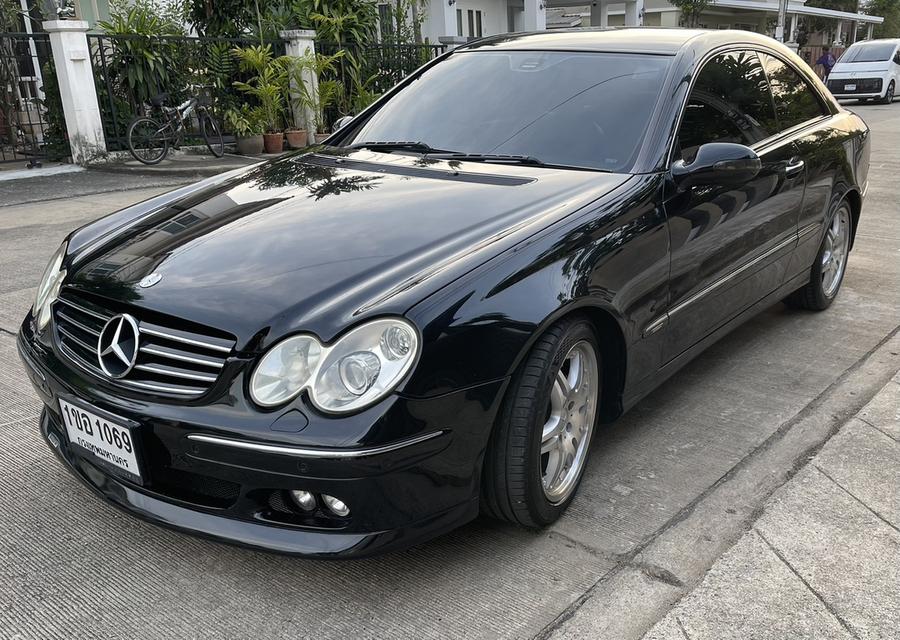 ลดพิเศษ ถูกและสวยเลิศสุดในตลาด!! ราคา 399,000 เท่านั้นCLK200ฝาดำ (W209) สีดำ เกียร์ A/T ปี2005 แบตเตอรี่ใหม่ 6
