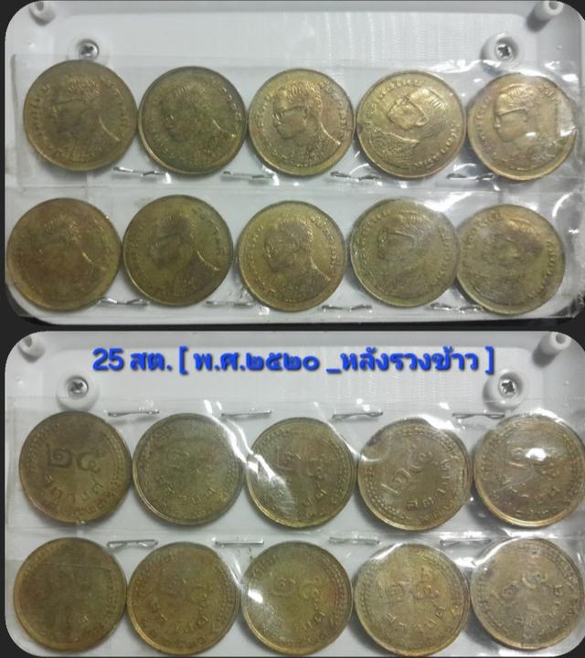 เหรียญ25สต. เหรียญเก่ายุคต้น รูปที่ 2