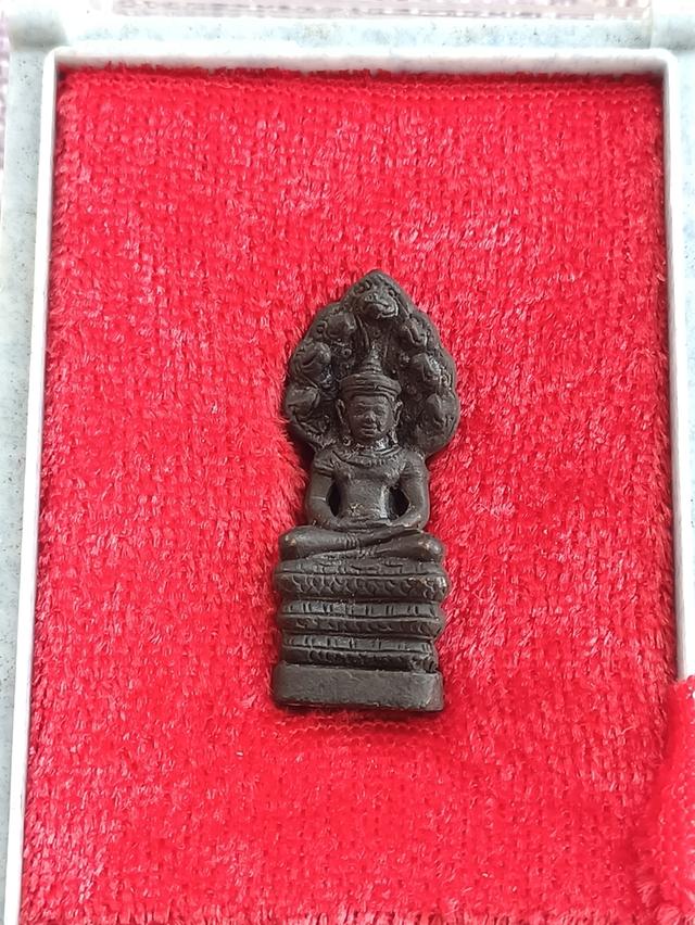 หล่อพระนาคปรกลพบุรี สธ. ปี2534 "เนื้อโลหะ" พิธีพุทธาภิเษกใหญ่ สร้างในวโรกาสพระชนมายุครบ 3 รอบ สมเด็จพระเทพฯ . 3