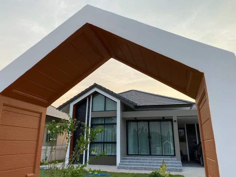 🏡โคงการบ้านจัดสรรจังหวัดชัยภูมิ🏡 - โครงการบ้านจัดสรร TP.HOME @ช่อระกา บ้านเดี่ยวดีไซต์ใหม่ สไตล์นอร์ดิก (nordic) เนื้อที่ใช้สอย 120ตารางวา 2