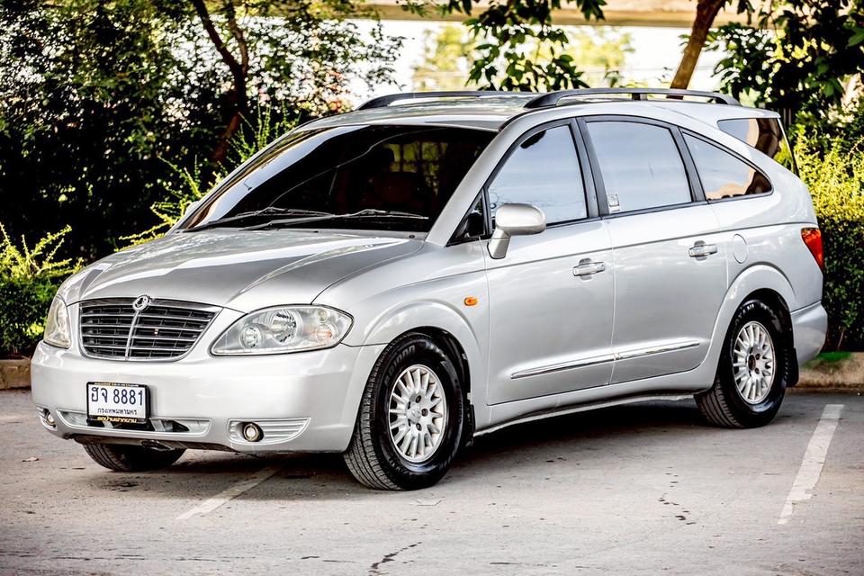 SSANGYONG STAVIC 2.7 XDI ดีเซล ปี 2008 มือเดียวป้ายแดง สีเทา