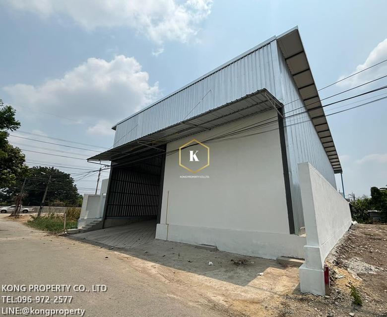 ให้เช่าโกดัง เลียบคลองประปา บ้านใหม่ อำเภอเมือง ปทุมธานี พื้นที่ 360 ตร.ม. 2