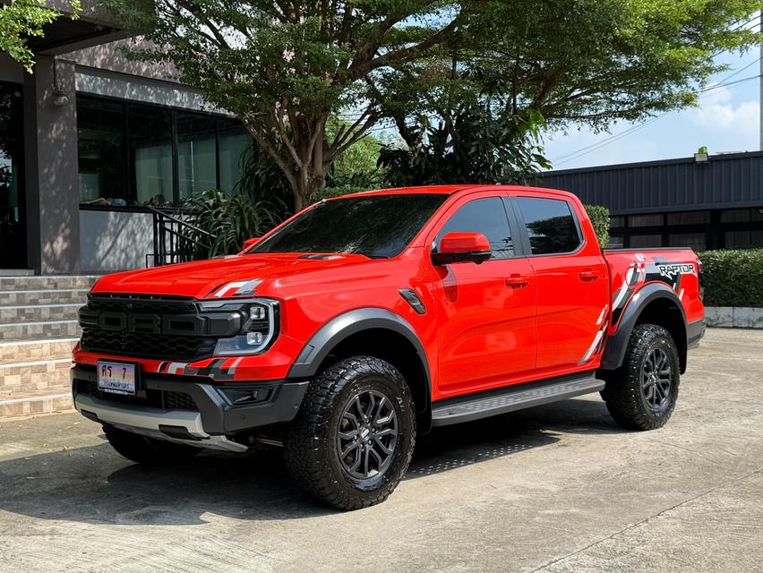 2022 FORD RAPTOR V6 รถมือเดียวออกป้ายแดง รถวิ่งน้อย เข้าศูนย์ทุกระยะ ไม่เคยมีอุบัติเหตุครับ 4