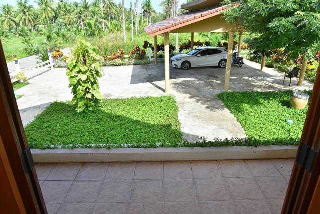 ขายบ้านพร้อมที่ดิน ติดคลอง ติดตลาดท่าคา อัมพวา วิวธรรมชาติ 8