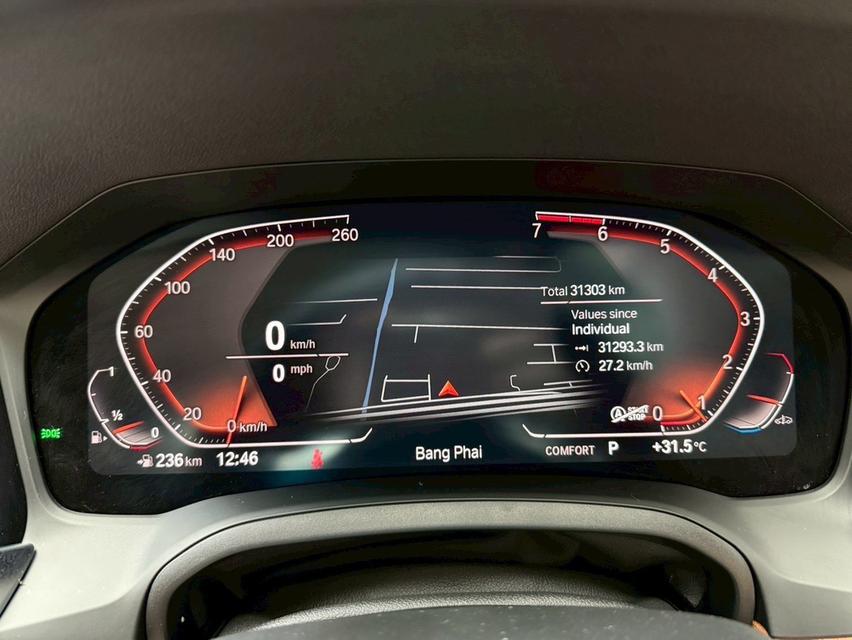 BMW 330li  M Sport G28 2021 • Mileage: 30,xxx kmรถบ้านมือเดียว ป้ายแดง 19