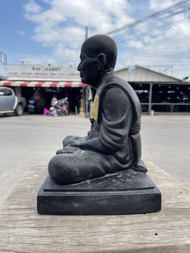 พระบูชาหลวงปู่ทวด ปี2550 วัดช้างให้ ปัตตานี เนื้อทองเหลือง หน้าตัก9นิ้ว