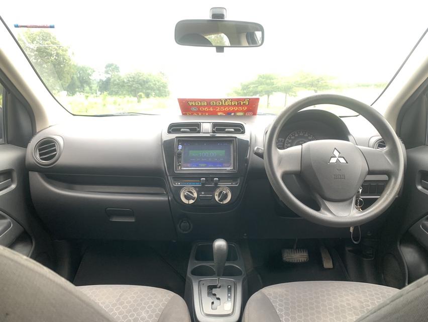 Mitsubishi Mirage GLX AUTO 2013 ❇️รถสวย เดิม สะอาด ไม่เแก็ส ✅เครื่องเกียร์แอร์ช่วงล่างดี ❇️จอแอนดรอย Airbag ABS ✅ภาษี69 คู่มือรถเล่มสวยพร้อมโอน 7