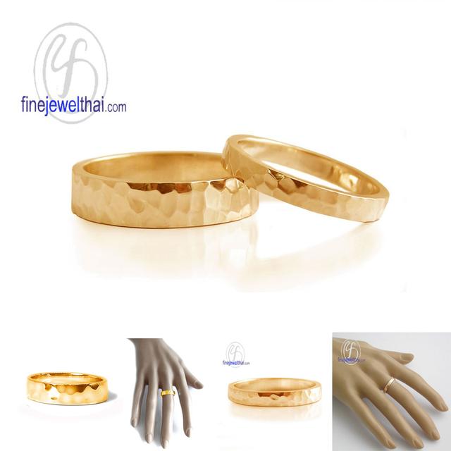 Finejejewelthai แหวนคู่รัก แหวนเกลี้ยง แหวนแต่งงาน RC1005_6400h