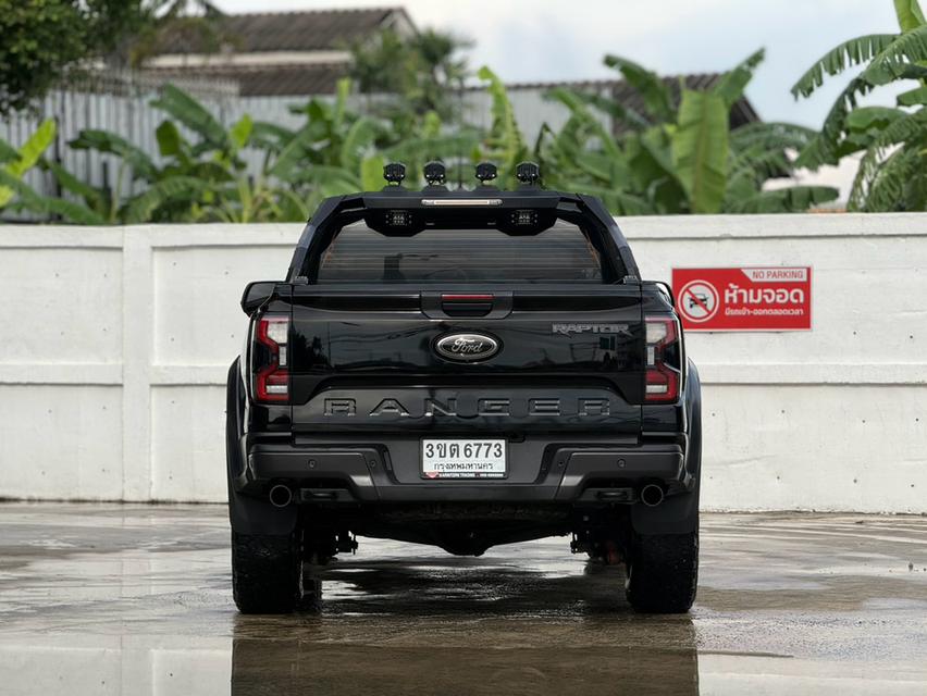 FORD RANGER, 3.0 RAPTOR ECOBOOST 4WD เบนซิน โฉม DOUBLE CAB สีดำ เกียร์ออโต้ 10 สปีด  มือเดียวป้ายแดง ปี2022 🚀🚀 เลขไมล์ 65,500  km.♦️วารันตีศูนย์ 5 รูปที่ 7