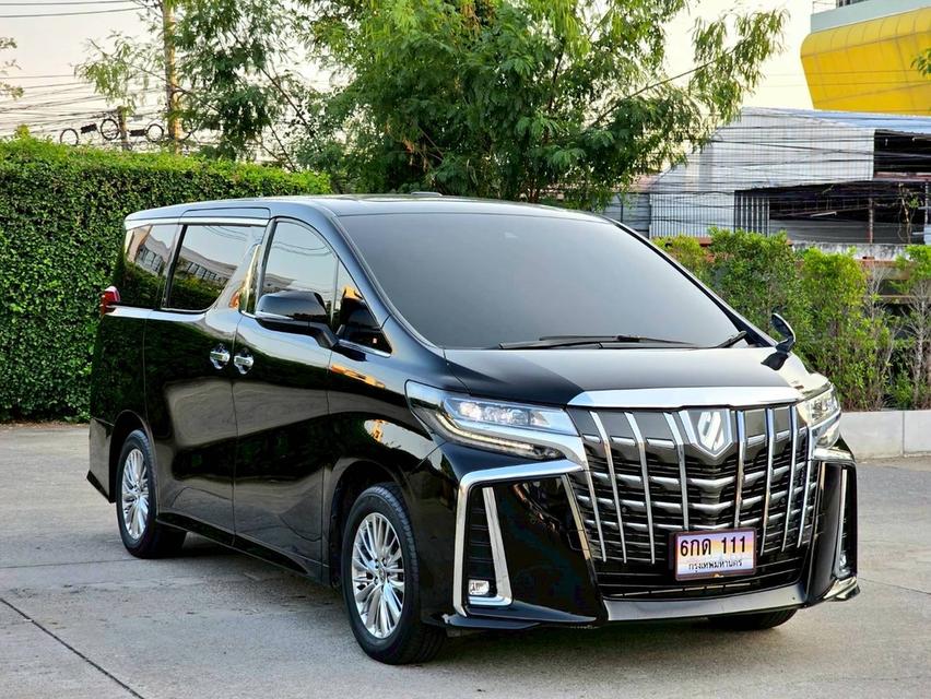 alphard src hybrid 23 ดำ รหัสรถ PEAT583(30/3)