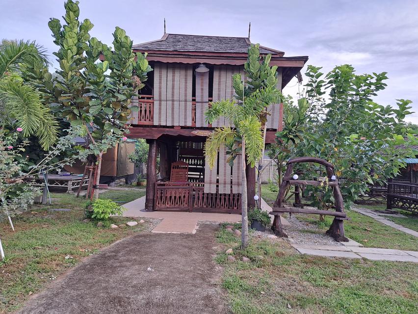 บ้านเรือนไทยสวนผลไม้รีสอร์ทส่วนตัว 1
