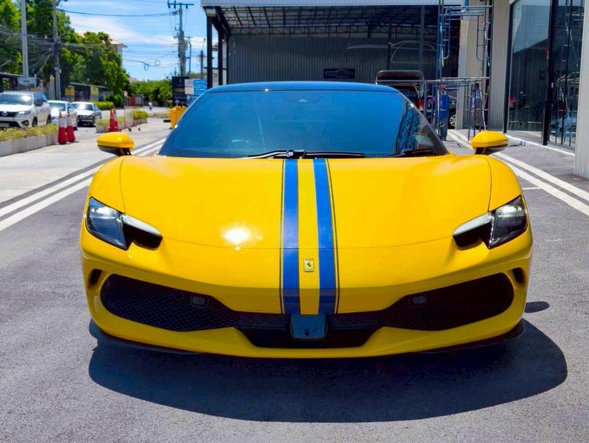 รหัสรถ KPV53 2025 Ferrari 296 3.0 GTB Coupe สีเหลือง GIALLO MODENA DS 4305  2