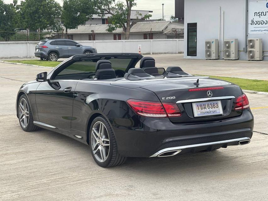 Mercedes-Benz E200 Cabriolet AMG Facelift (W207) 2016 รถสวยใช้น้อย ไมล์น้อยหายาก 3