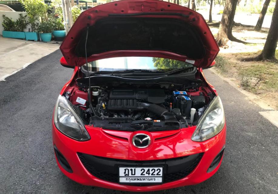 Mazda 2 1.5 Groove Sport ปี 2010 สีแดง 4