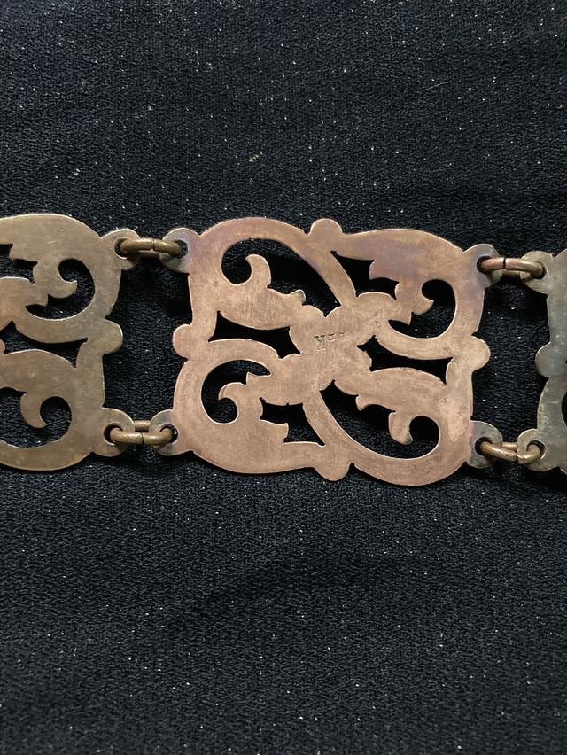 เข็มขัดทองเหลืองเก่า 5