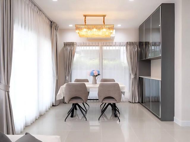 บ้านเดี่ยว2ชั้นให้เช่า 51ตรว.วิวสระว่ายน้ำ ทิศใต้ หลังมุม ถนน กาญจนาภิเษก-พระราม9 4