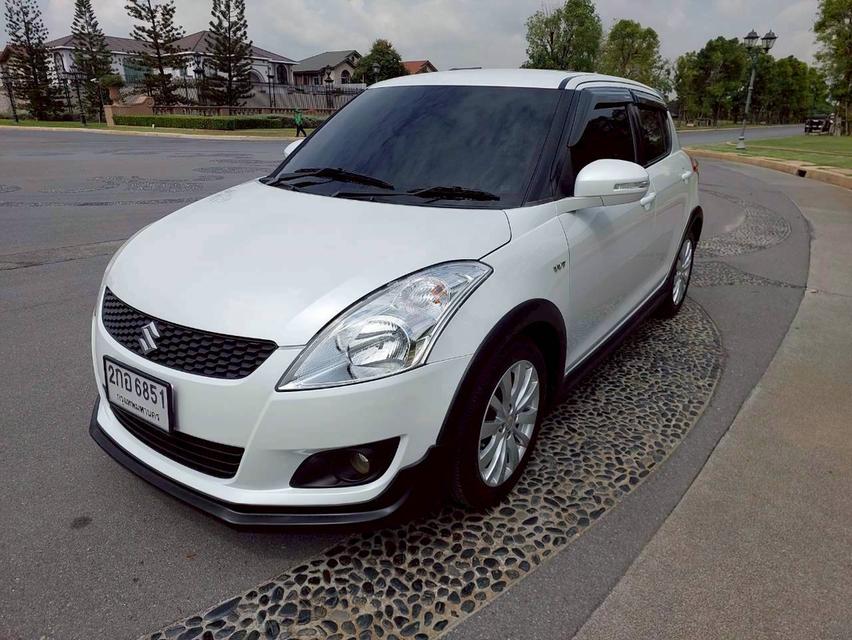 Suzuki Swift 1.2 glx ปี 2014 สีขาว