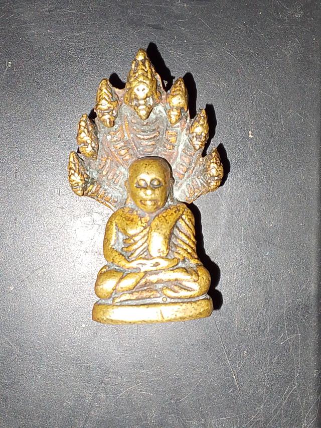 รูปหล่อหลวงพ่อเงินพิมพ์นาคปรก