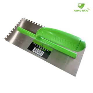 เกรียงหวีปูกระเบื้อง ขนาด 6x6mm หนา 0.7มม. ไรโน่ แม็กซ์ (Rhino MAX)