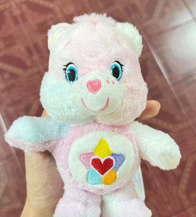 ขายตุ๊กตาหมี Care Bear สีรุ้งตัวเล็ก