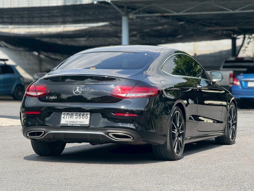 Mercedes Benz C200 AMG Coupe ปี 2019 ไมล์ 93,xxx km 2