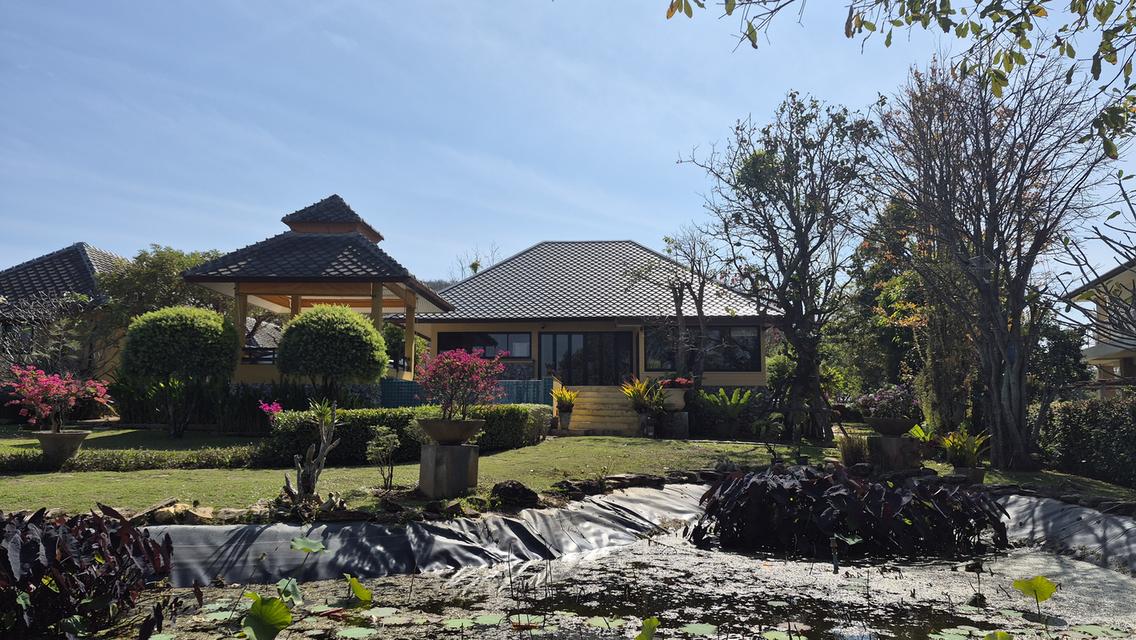 บ้านโครงการ Holiday Park ปากข่อง  5 ห้องนอน 5 ห้องน้ำ บ้านสไตล์บาหลี บนพื้นที่ 1 ไร่ 9