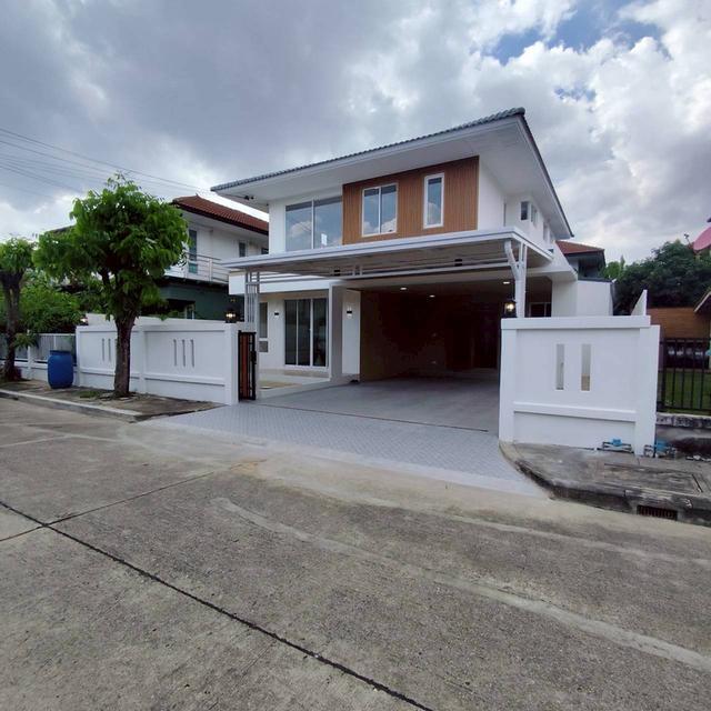 ขายบ้านเดี่ยว2ชั้น หมู่บ้านสัมากร มีนบุรี เฟรส3 62ตรว.4ห้องนอน 3ห้องน้ำ 4