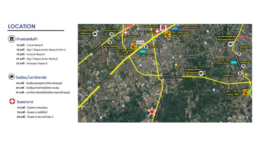 ที่ดินทำเลทอง ติดถนนบางขุนเทียน 5