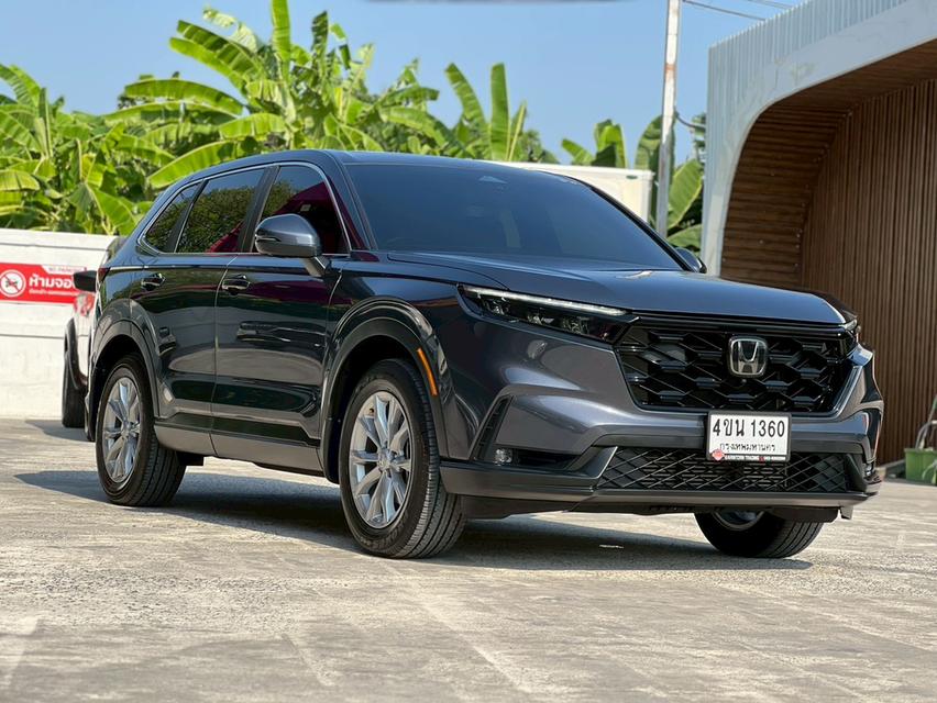 HONDA CRV 1.5 TURBO EL 4WD ปี 2023 โฉม ปี23-ปัจจุบัน สีเทา เกียร์ออโต้ มือเดียวป้ายแดง