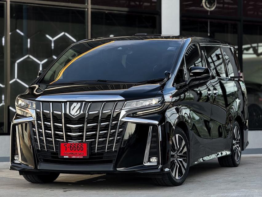 รหัสรถ MCA6666 2019 TOYOTA ALPHARD SC 2.5 PACKED TOP